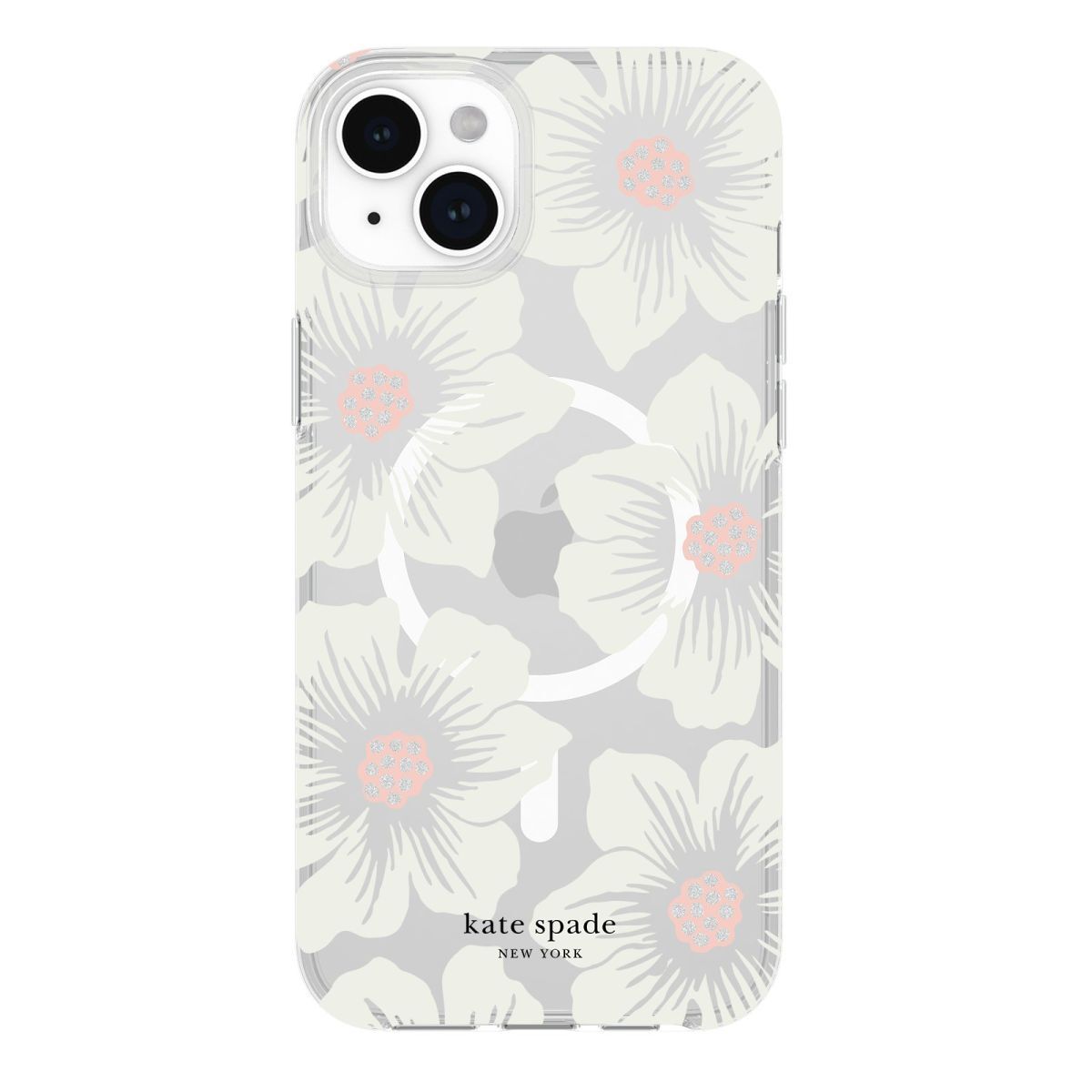 KSNY iPhone 15 Plus Protective Case Magsafe Hollyhock