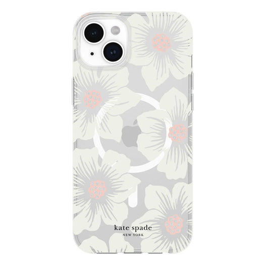 KSNY iPhone 15 Plus Protective Case Magsafe Hollyhock