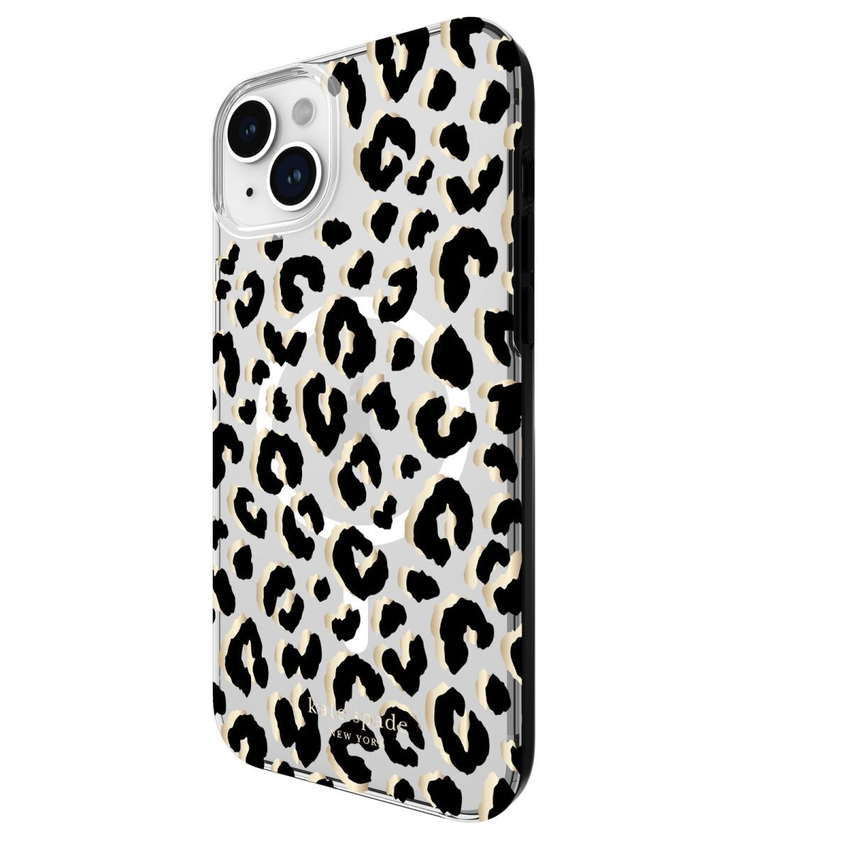 KSNY iPhone 15 Plus Protective Case Magsafe City Leopard