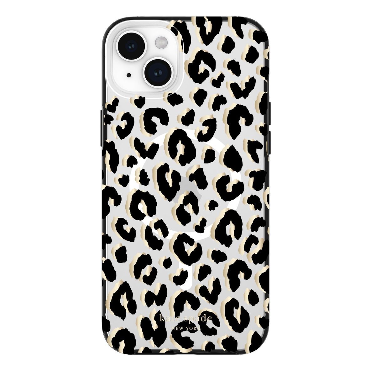 KSNY iPhone 15 Plus Protective Case Magsafe City Leopard