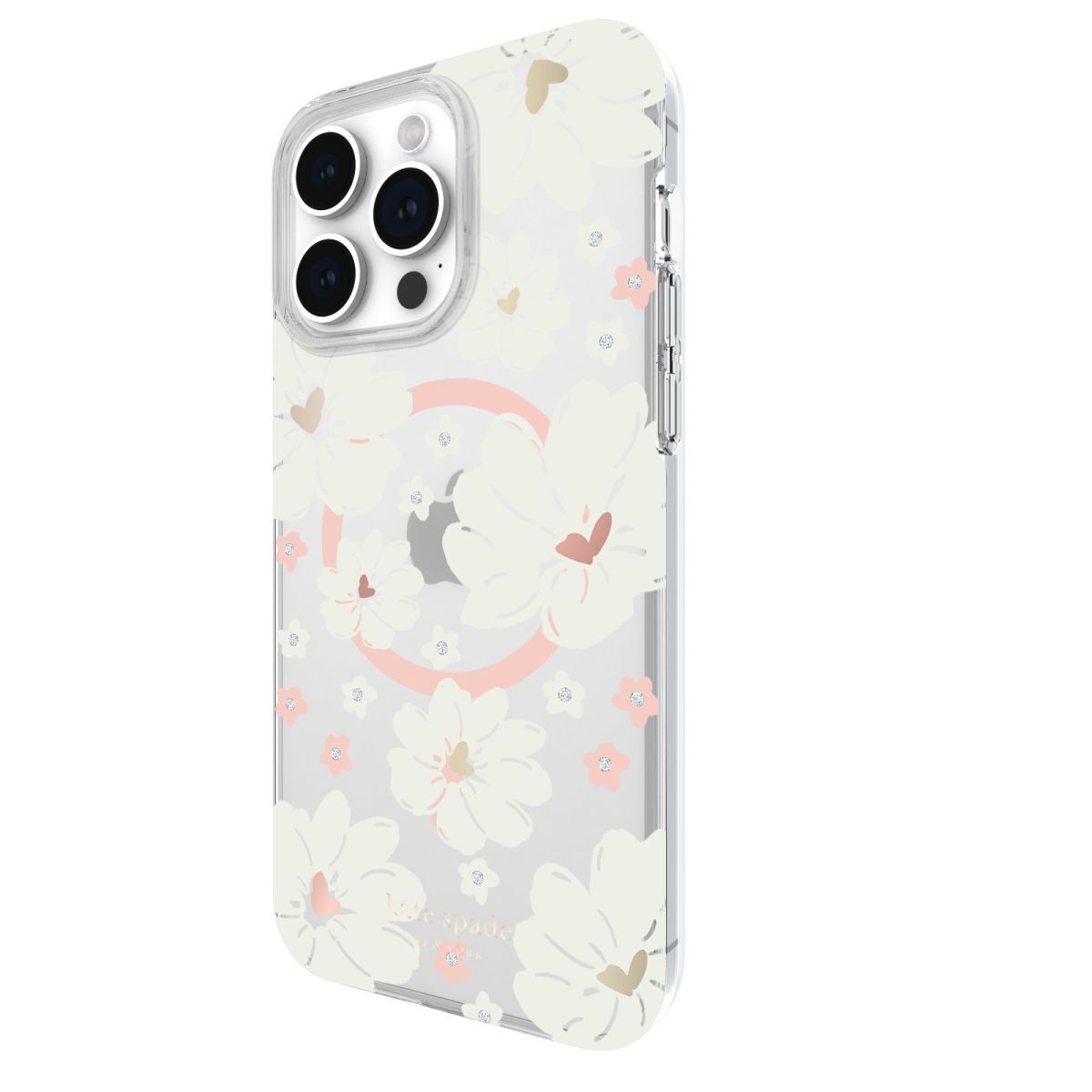 KSNY iPhone 15 Pro Max Protective Case Magsafe Classic Peony