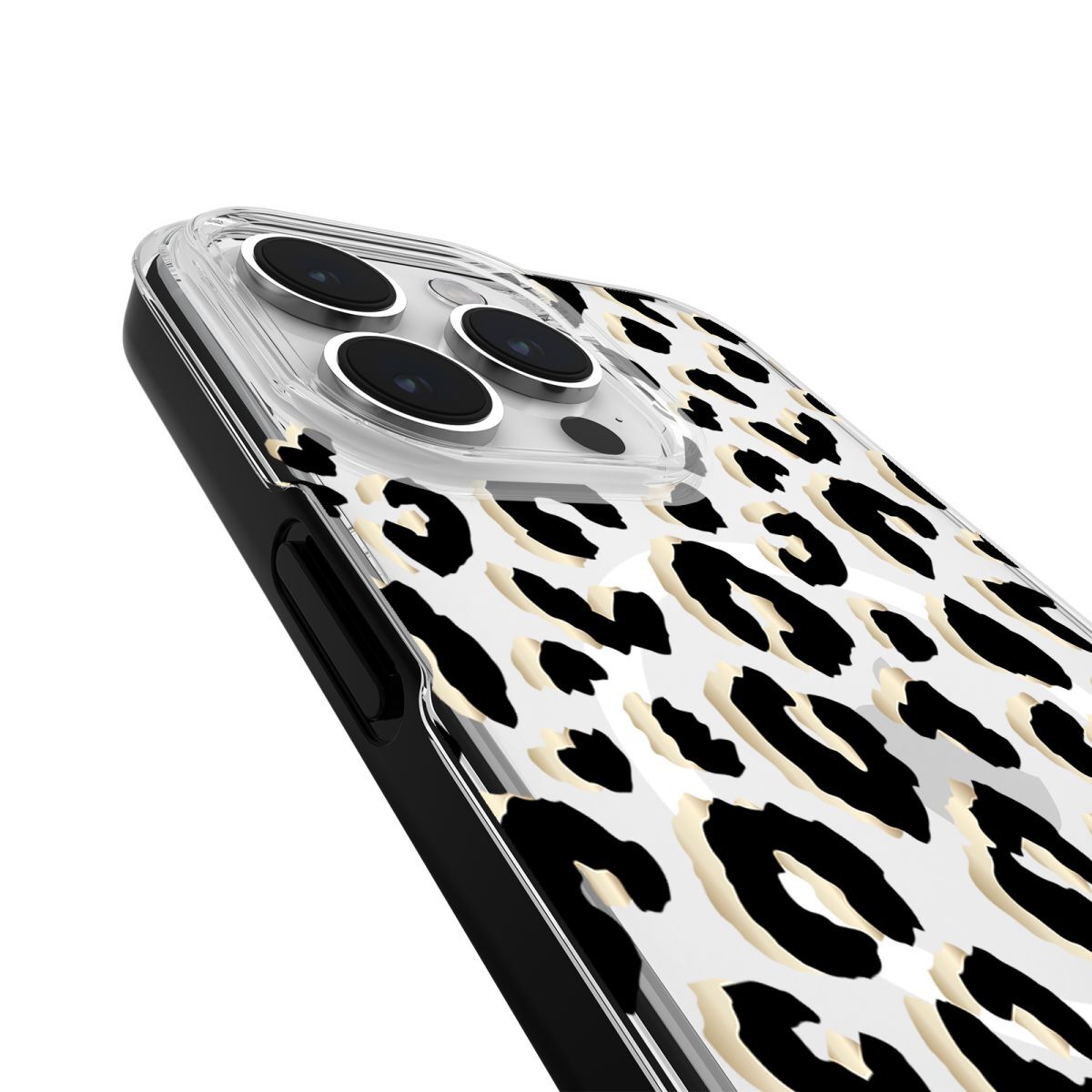 KSNY iPhone 15 Pro Max Protective Case Magsafe City Leopard