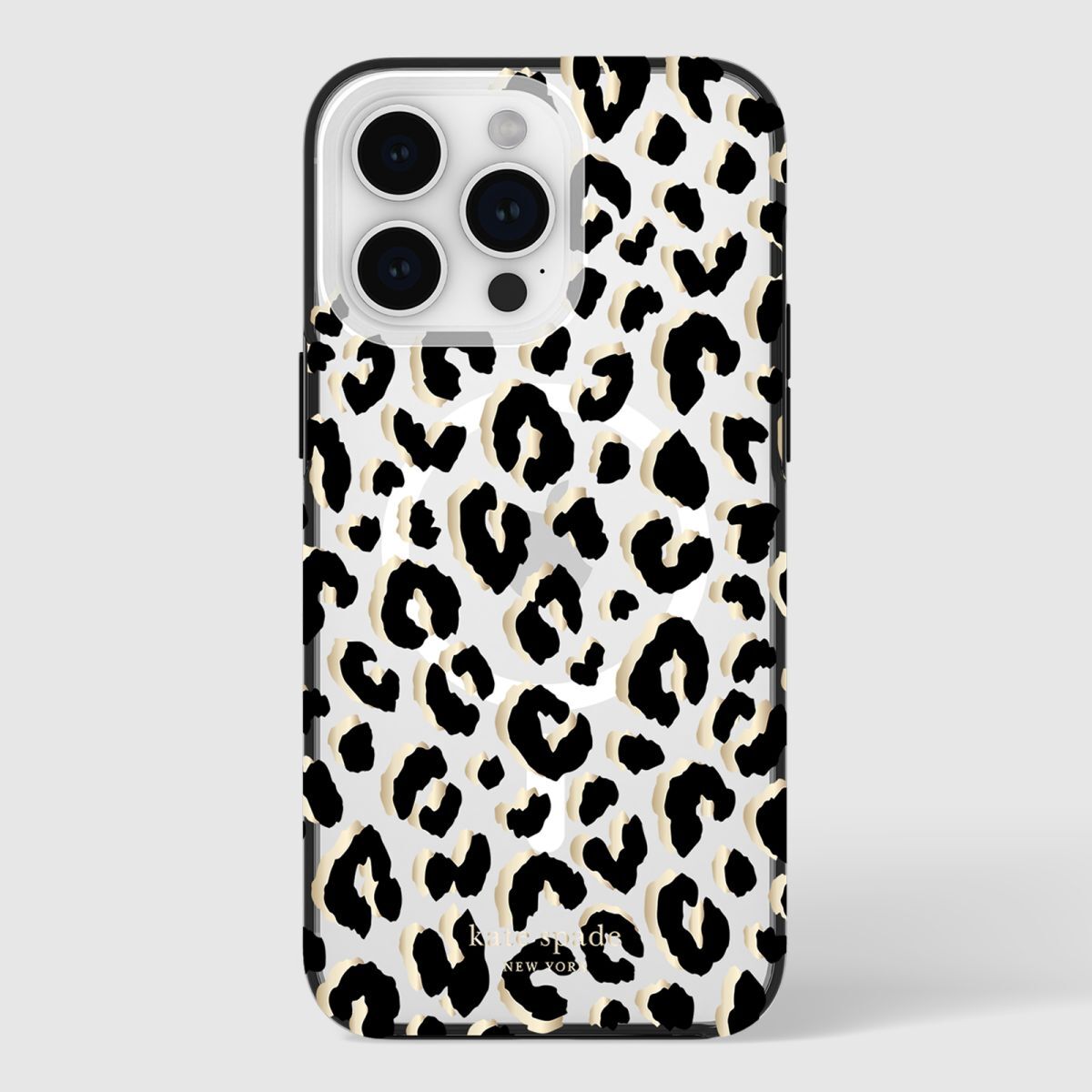 KSNY iPhone 15 Pro Max Protective Case Magsafe City Leopard