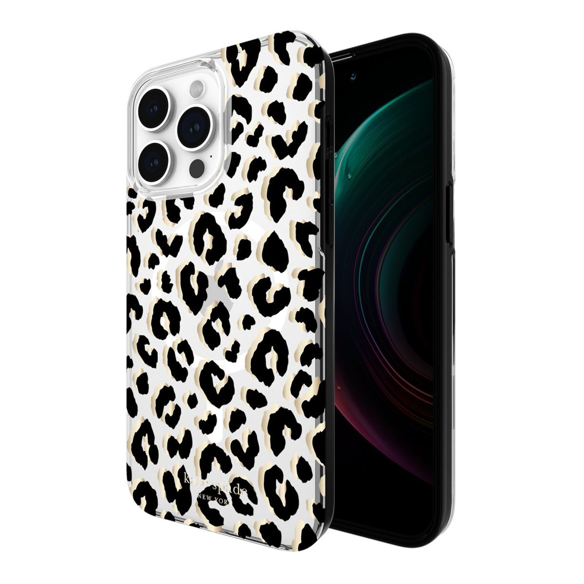 KSNY iPhone 15 Pro Max Protective Case Magsafe City Leopard