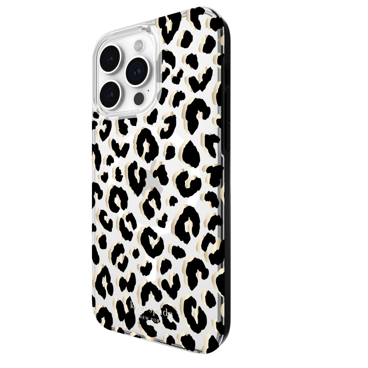 KSNY iPhone 15 Pro Max Protective Case Magsafe City Leopard