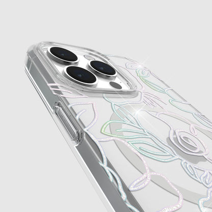 KSNY iPhone 15 Pro Max Protective Case Magsafe Modern Floral