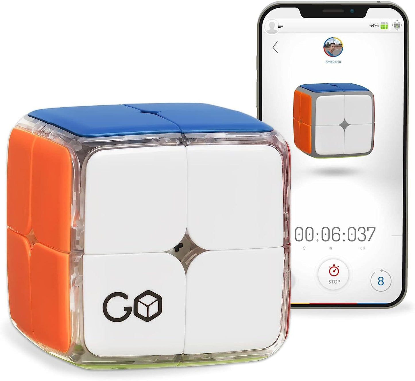 GoCube 2x2 - The First Ever 2x2 Connected Cube
