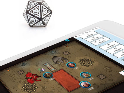 GoDice D20 Connected Polyhedral Dice for Online RPG Play