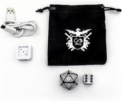 GoDice D20 Connected Polyhedral Dice for Online RPG Play