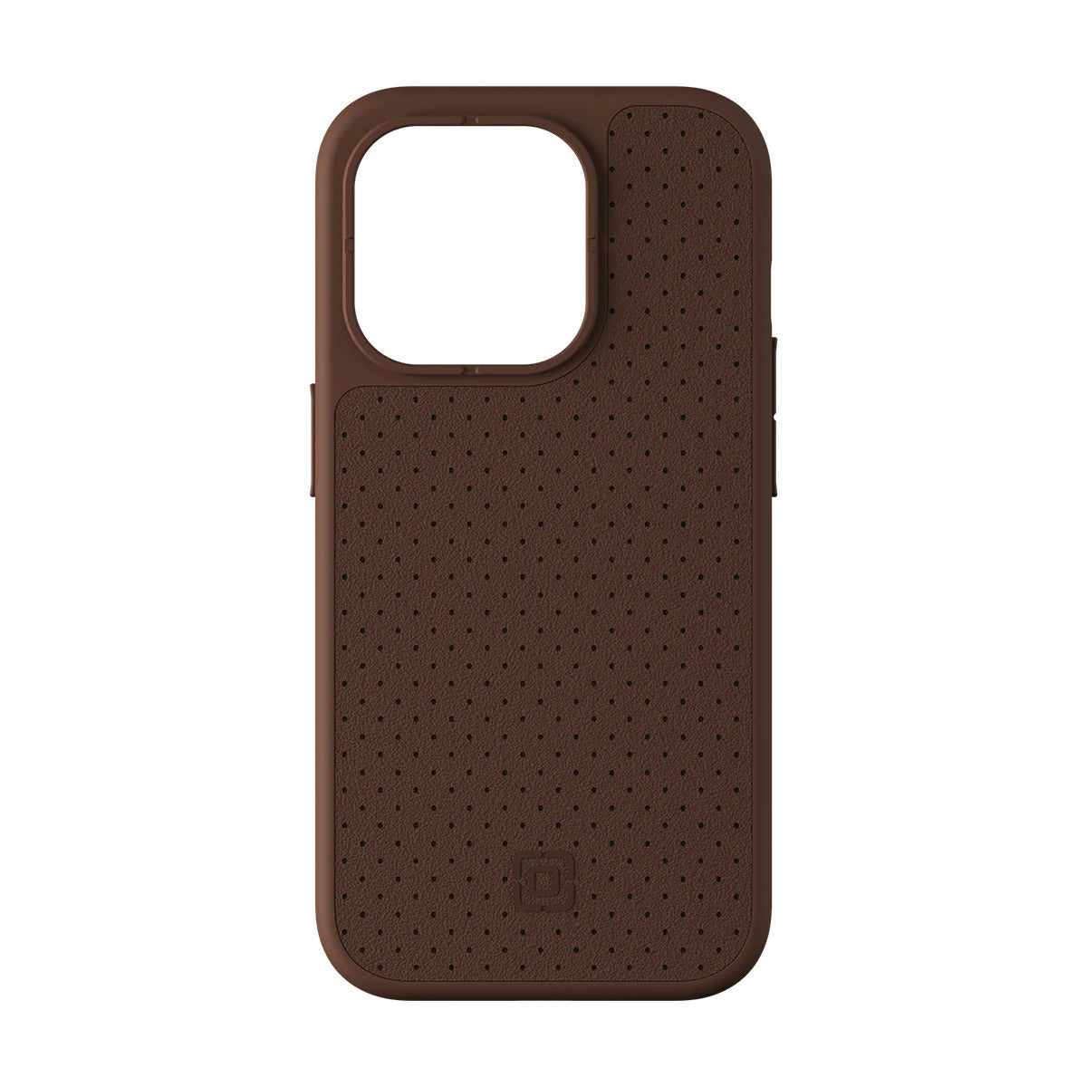 Incipio cru. Protective for MagSafe for iPhone 15 Pro Brown Faux Leather