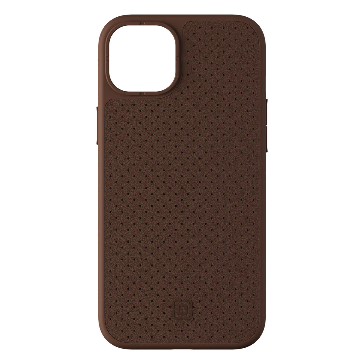 Incipio cru. Protective for MagSafe for iPhone 15 Plus Brown Faux Leather