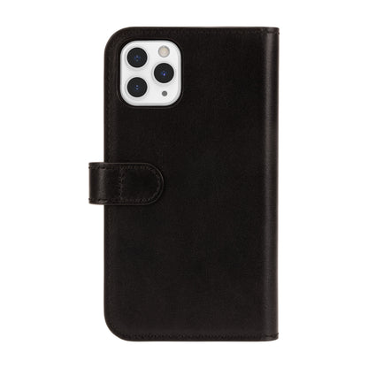 Coach Leather Folio for iPhone 11 Pro Black/Blind Logo