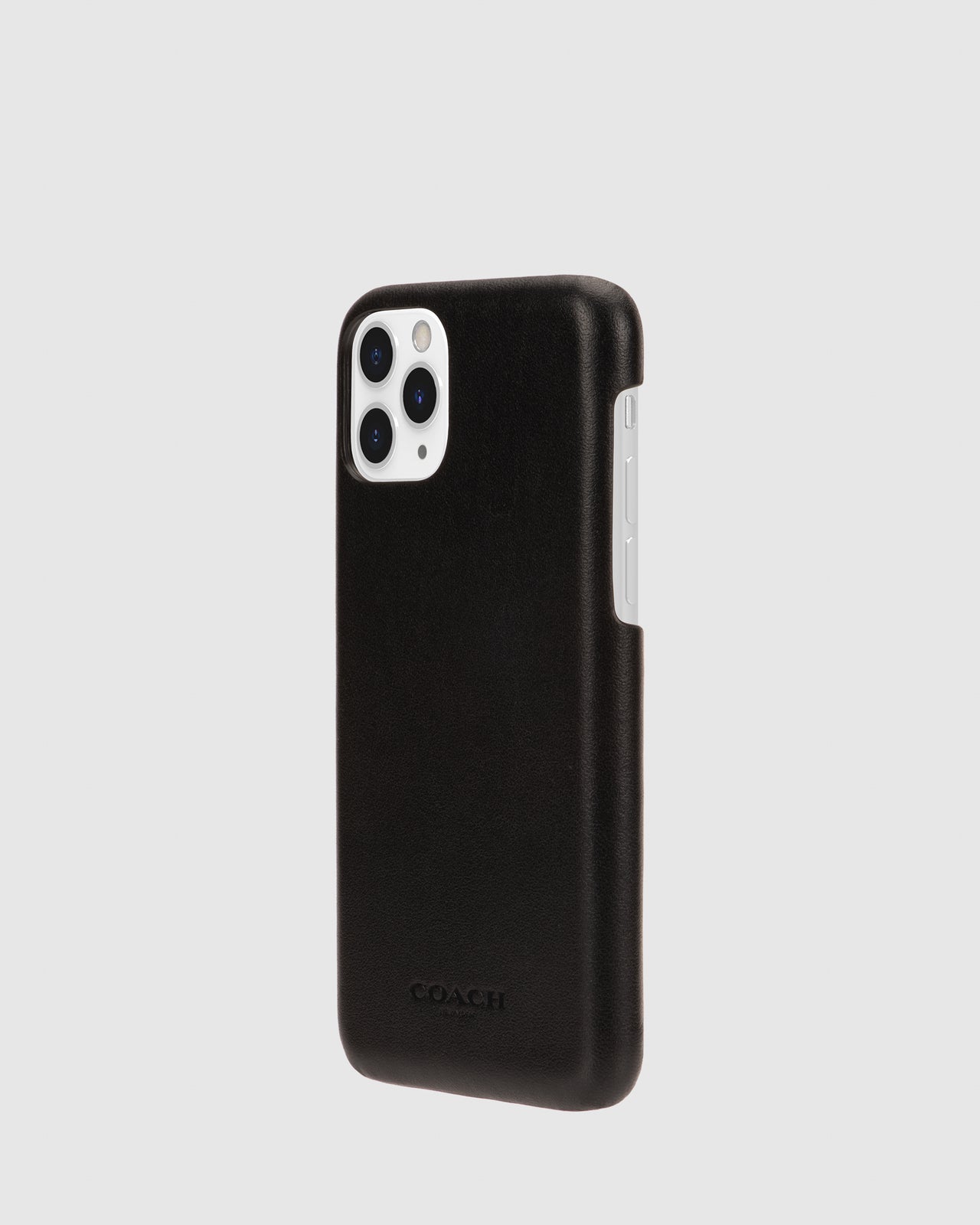 Coach iPhone 11 Pro Leather Slim Wrap Black/Blind Logo