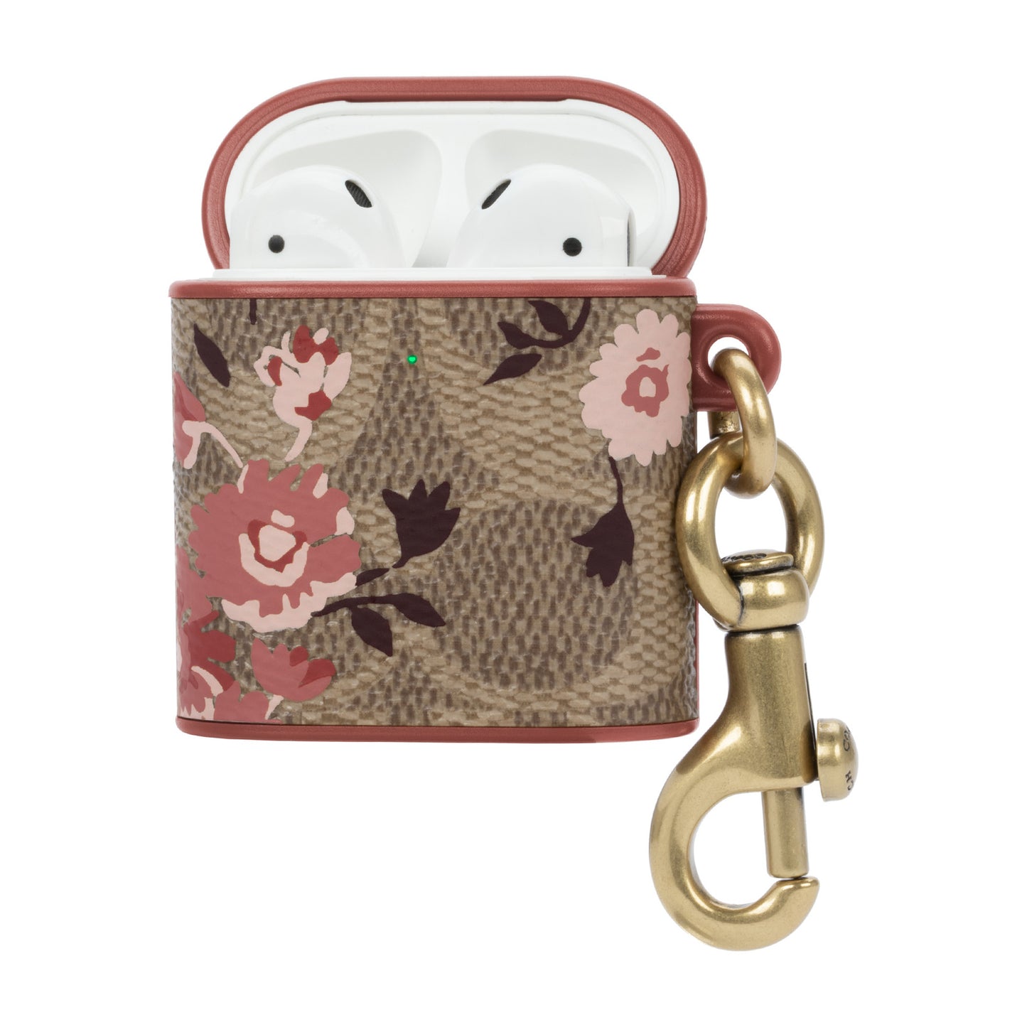 Coach AirPods Case Prairie Rose Signature C