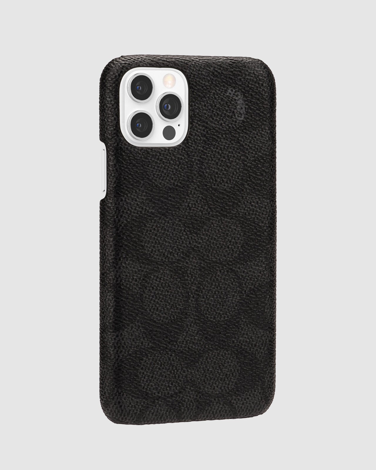 Coach Slim Wrap Phone Case for Apple iPhone 12 & 12 Pro Signature C Black