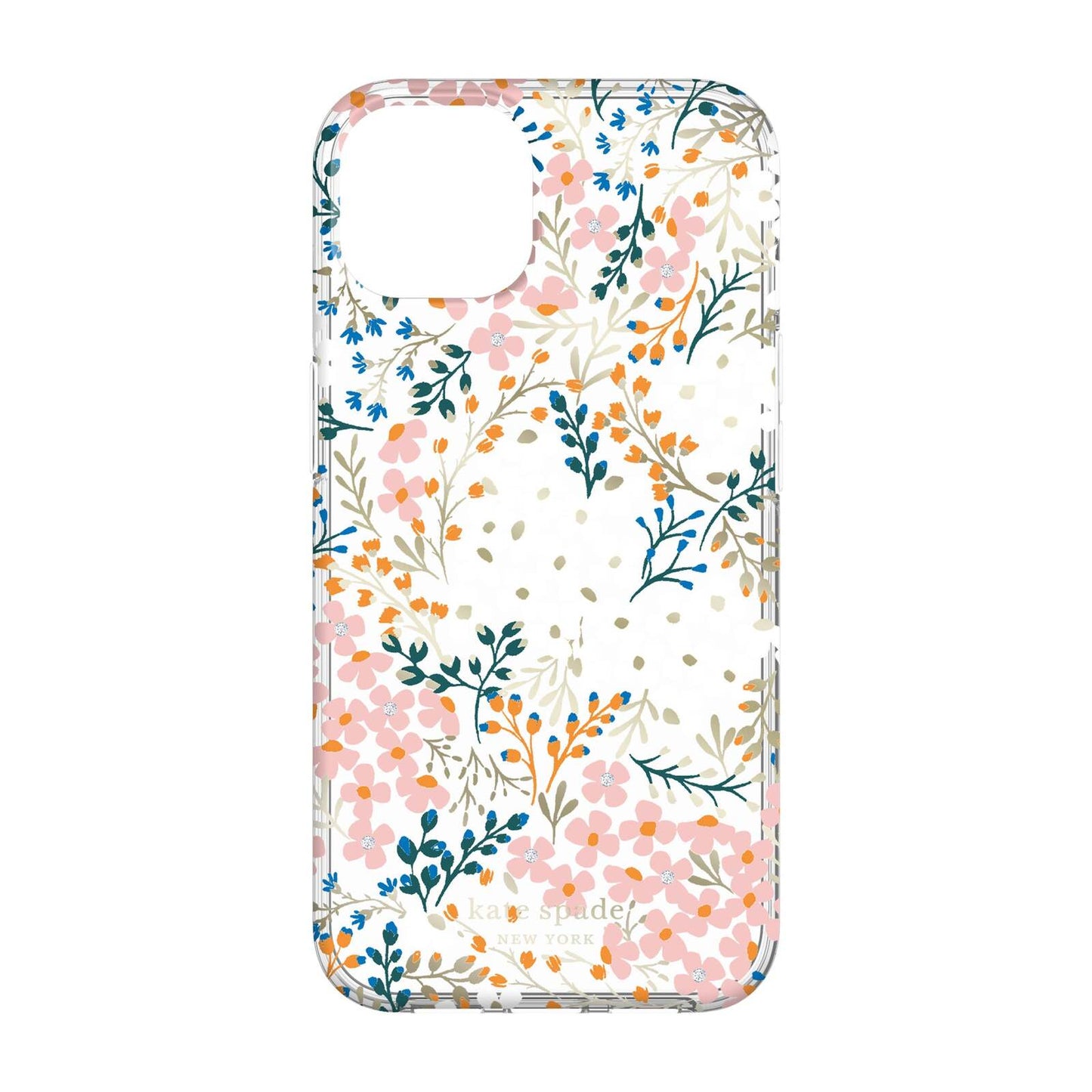 KSNY iPhone 13 Protective Hardshell Multi Floral/Rose