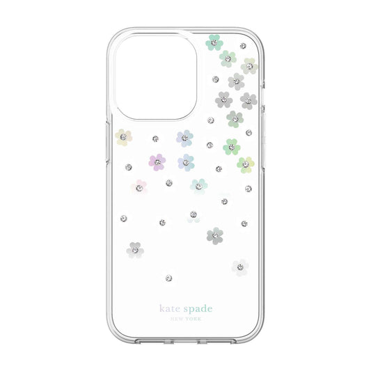 KSNY iPhone 13 Pro Protective Hardshell Scattered Flowers