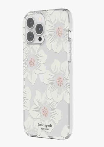 kate spade new york Protective Hardshell for Apple iPhone 13 Pro Max Hollyhock