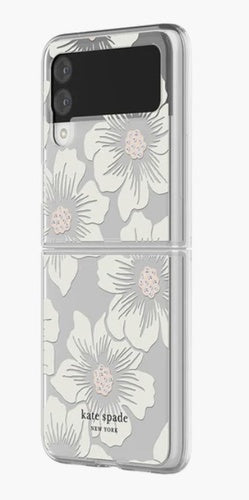 kate spade new york Protective Hardshell for Samsung Galaxy Z Flip3 5G Hollyhock