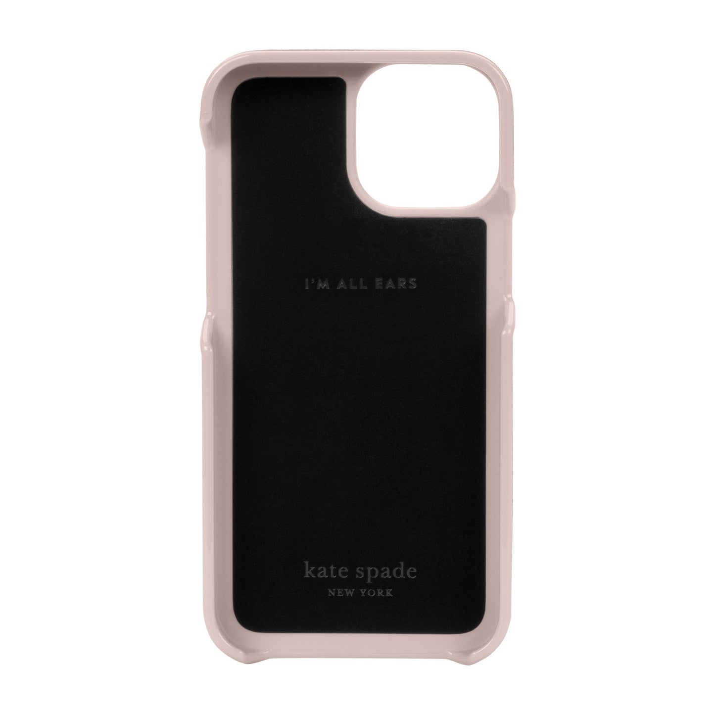 KSNY phone case for iPhone 12/13 mini Wrap Black/Pale Vellum