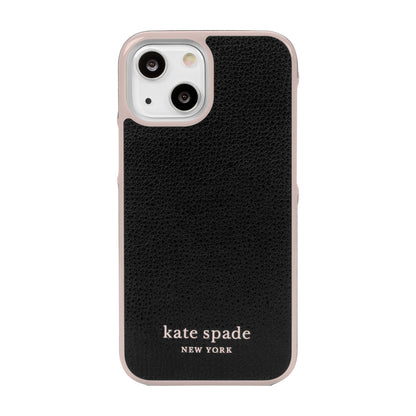 KSNY phone case for iPhone 12/13 mini Wrap Black/Pale Vellum