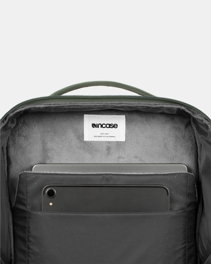 Incase A.R.C. Daypack Backpack Laptop Bag Smoked Ivy