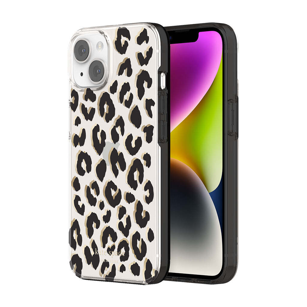 KSNY iPhone 14 Protective Hardshell City Leopard