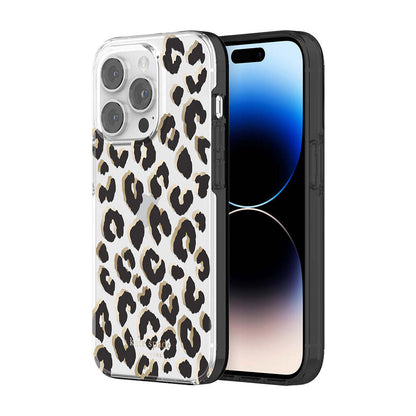 KSNY iPhone 14 Pro Protective Hardshell City Leopard