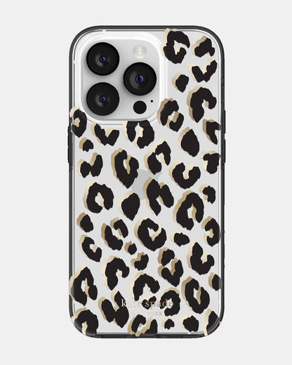 KSNY iPhone 14 Pro Protective Hardshell City Leopard