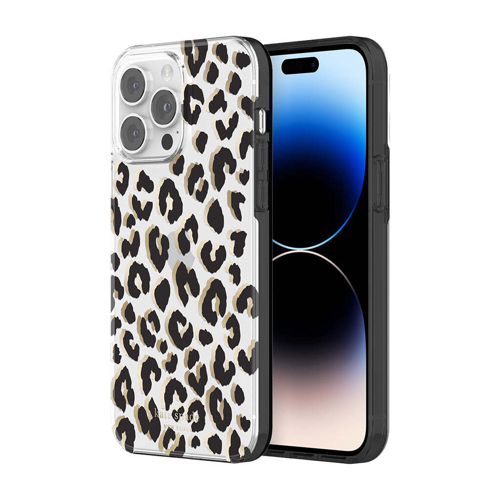 KSNY iPhone 14 Pro Max Protective Hardshell City Leopard