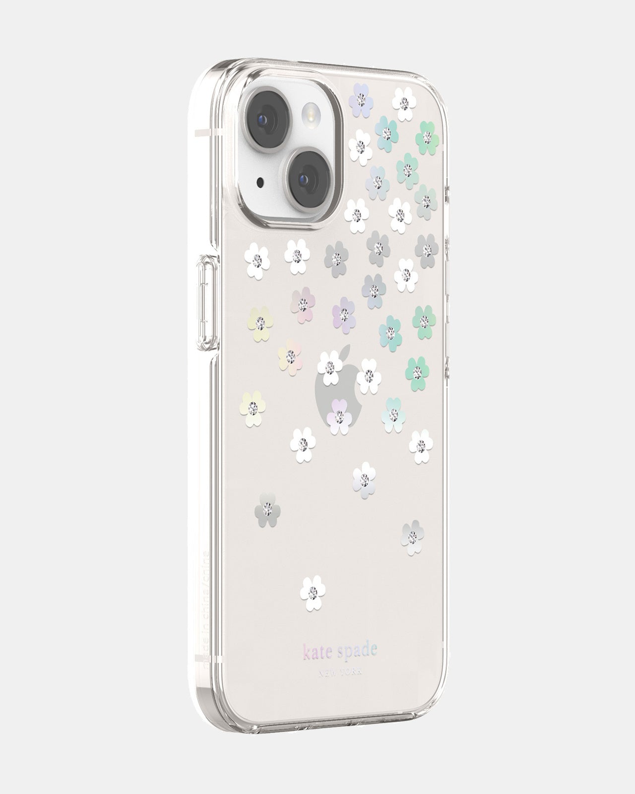 KSNY iPhone 14 Protective Hardshell Scattered Flowers