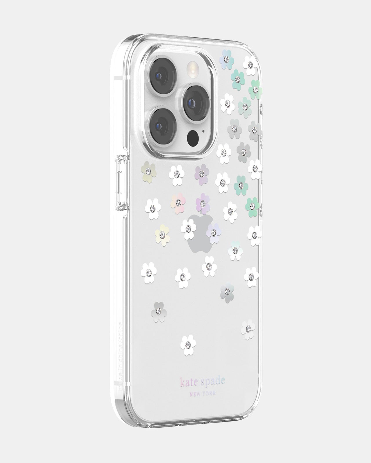 KSNY iPhone 14 Pro Protective Hardshell Scattered Flowers