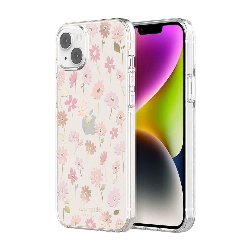 KSNY iPhone 14 Plus Protective Hardshell Flower Pot