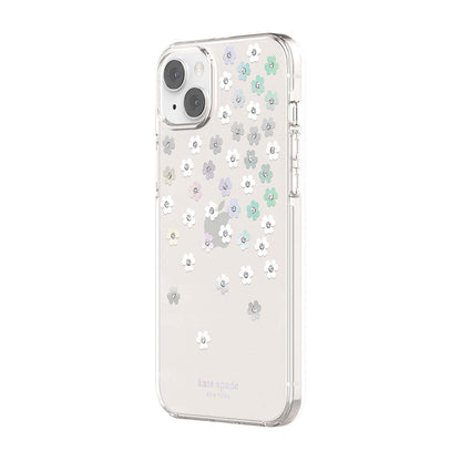 KSNY iPhone 14 Plus Protective Hardshell Scattered Flowers