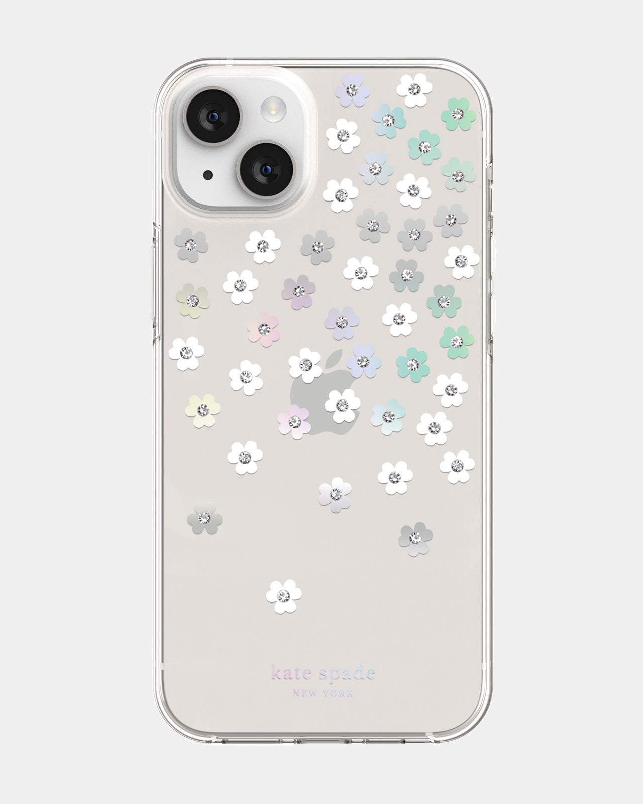 KSNY iPhone 14 Plus Protective Hardshell Scattered Flowers