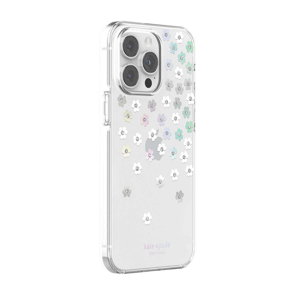 KSNY iPhone 14 Pro Max Protective Hardshell Scattered Flowers