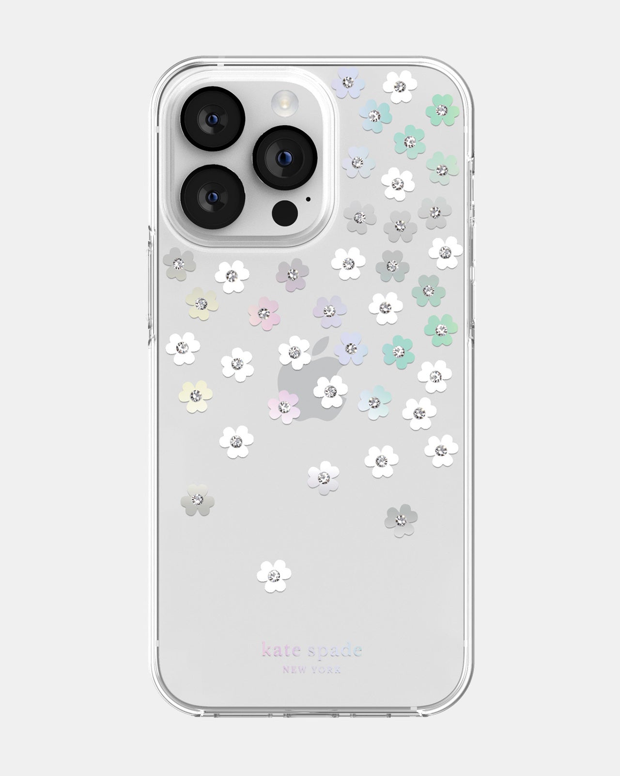 KSNY iPhone 14 Pro Max Protective Hardshell Scattered Flowers