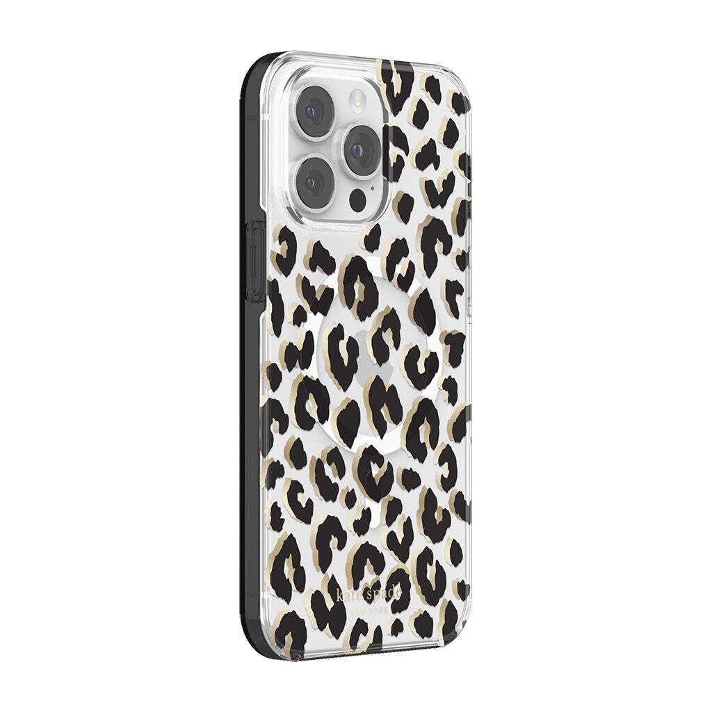 KSNY iPhone 14 Pro Max Protective Hardshell MagSafe City Leopard