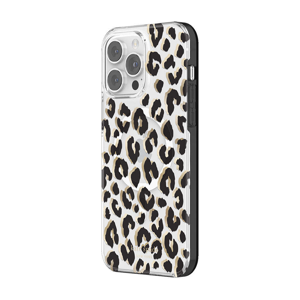 KSNY iPhone 14 Pro Max Protective Hardshell MagSafe City Leopard