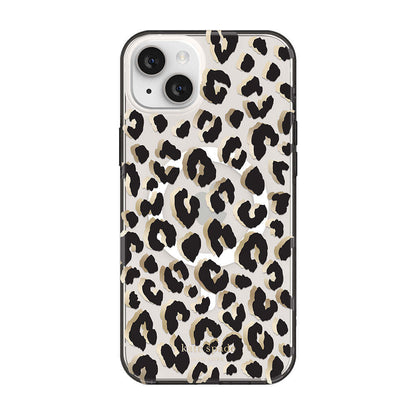 KSNY phone case for iPhone 14 Plus Protective Hardshell MagSafe City Leopard