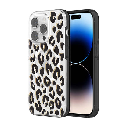 KSNY iPhone 14 Pro Protective Hardshell MagSafe City Leopard