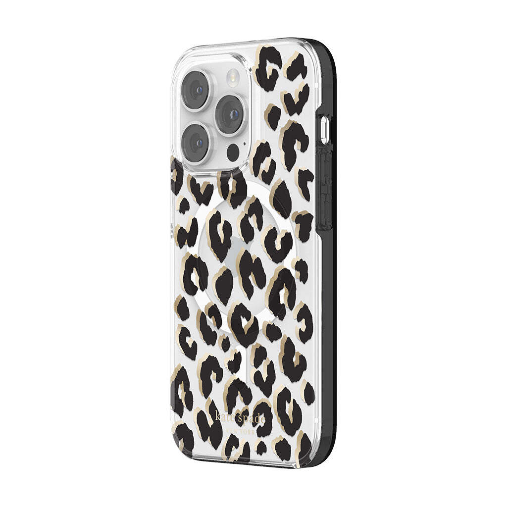 KSNY iPhone 14 Pro Protective Hardshell MagSafe City Leopard