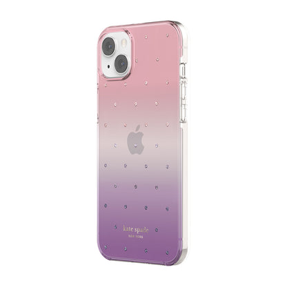 KSNY iPhone 14 Plus Protective Hardshell Ombre Pin Dot