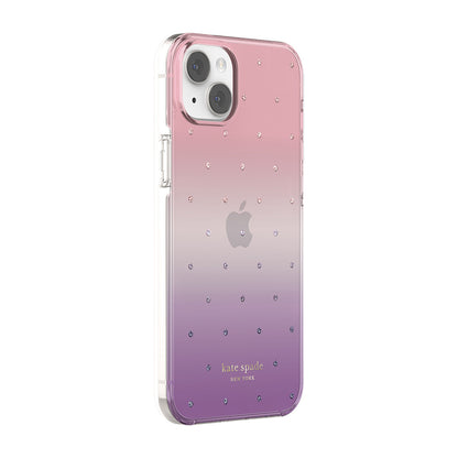 KSNY iPhone 14 Plus Protective Hardshell Ombre Pin Dot