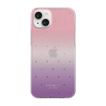 KSNY iPhone 14 Plus Protective Hardshell Ombre Pin Dot