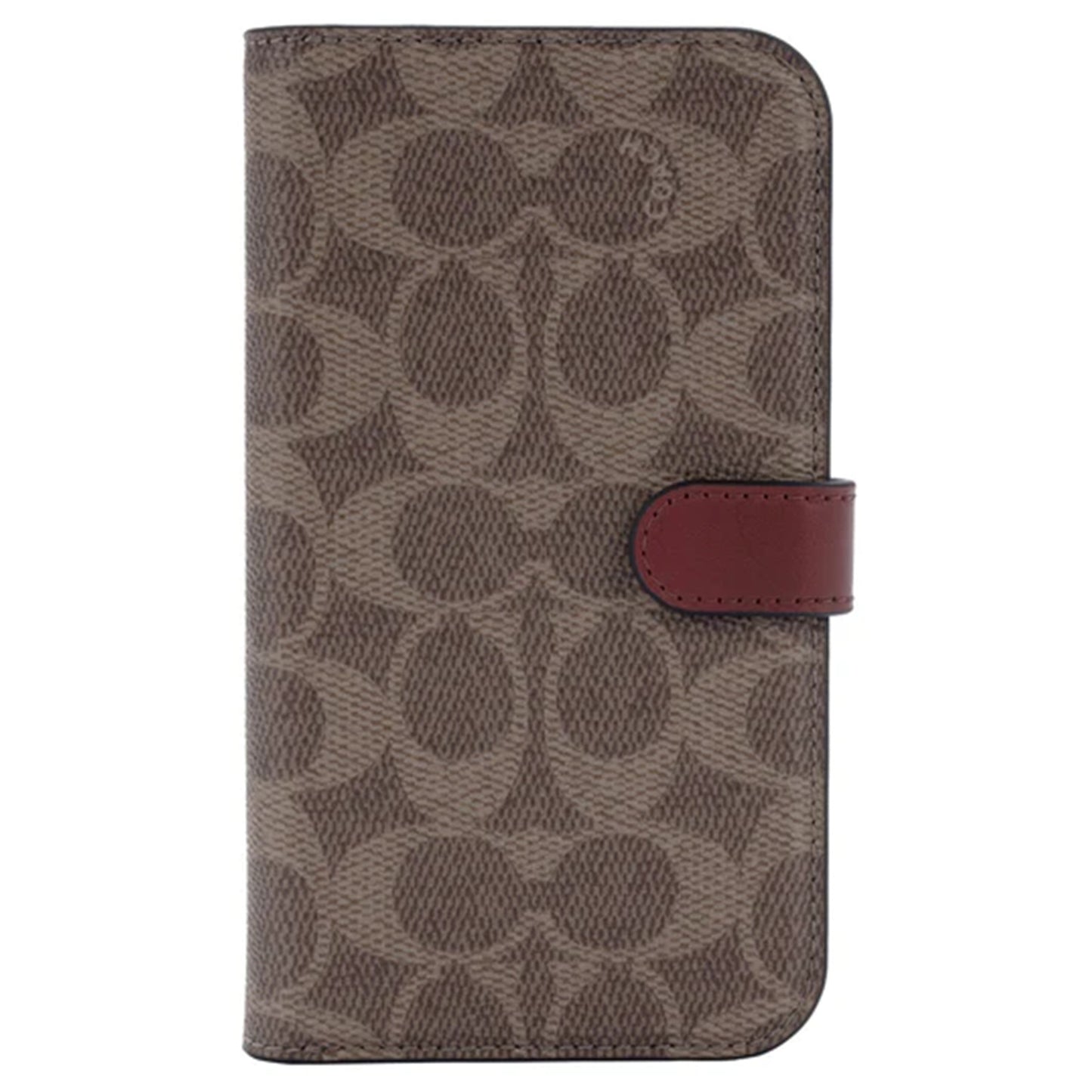Coach iPhone 14 Pro Folio Folio Signature C Tan