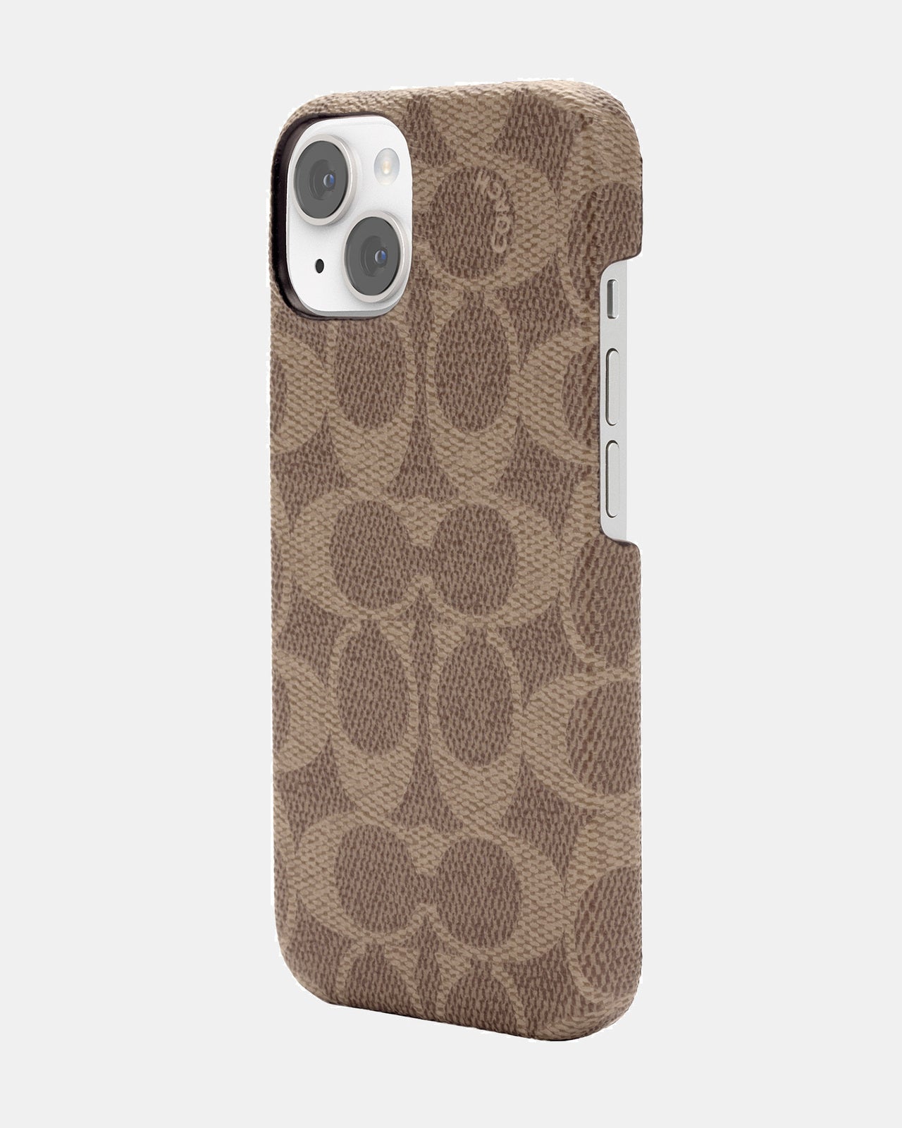 Coach iPhone 14 Slim Wrap Slim Wrap Signature C Tan