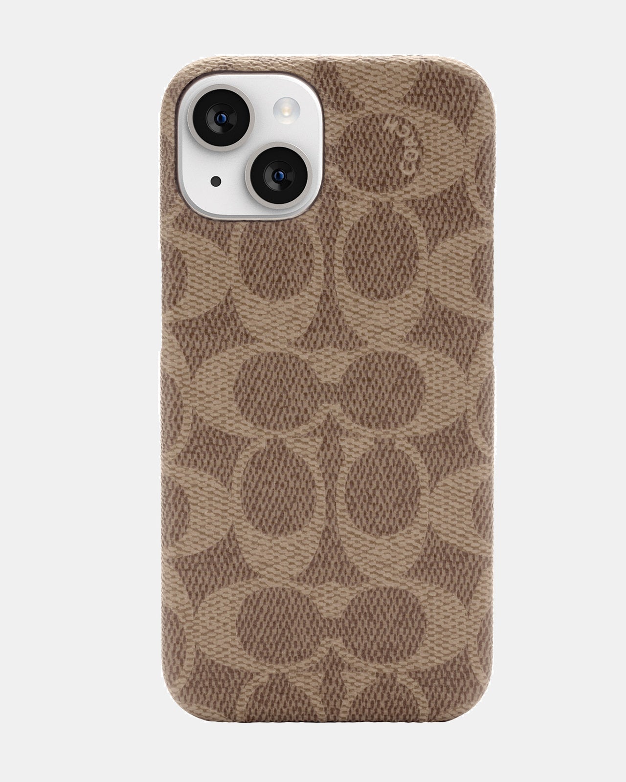 Coach iPhone 14 Slim Wrap Slim Wrap Signature C Tan