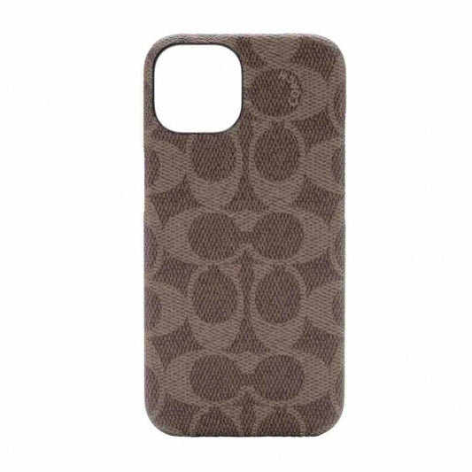Coach iPhone 14 Slim Wrap Slim Wrap Signature C Tan