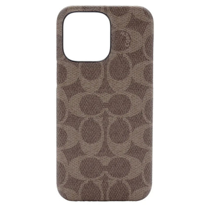 Coach iPhone 14 Pro Max Slim Wrap Signature C Tan